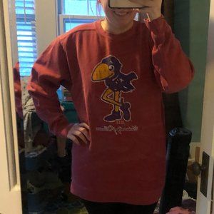 Extra Long 1912 Jayhawk (KU) Sweatshirt